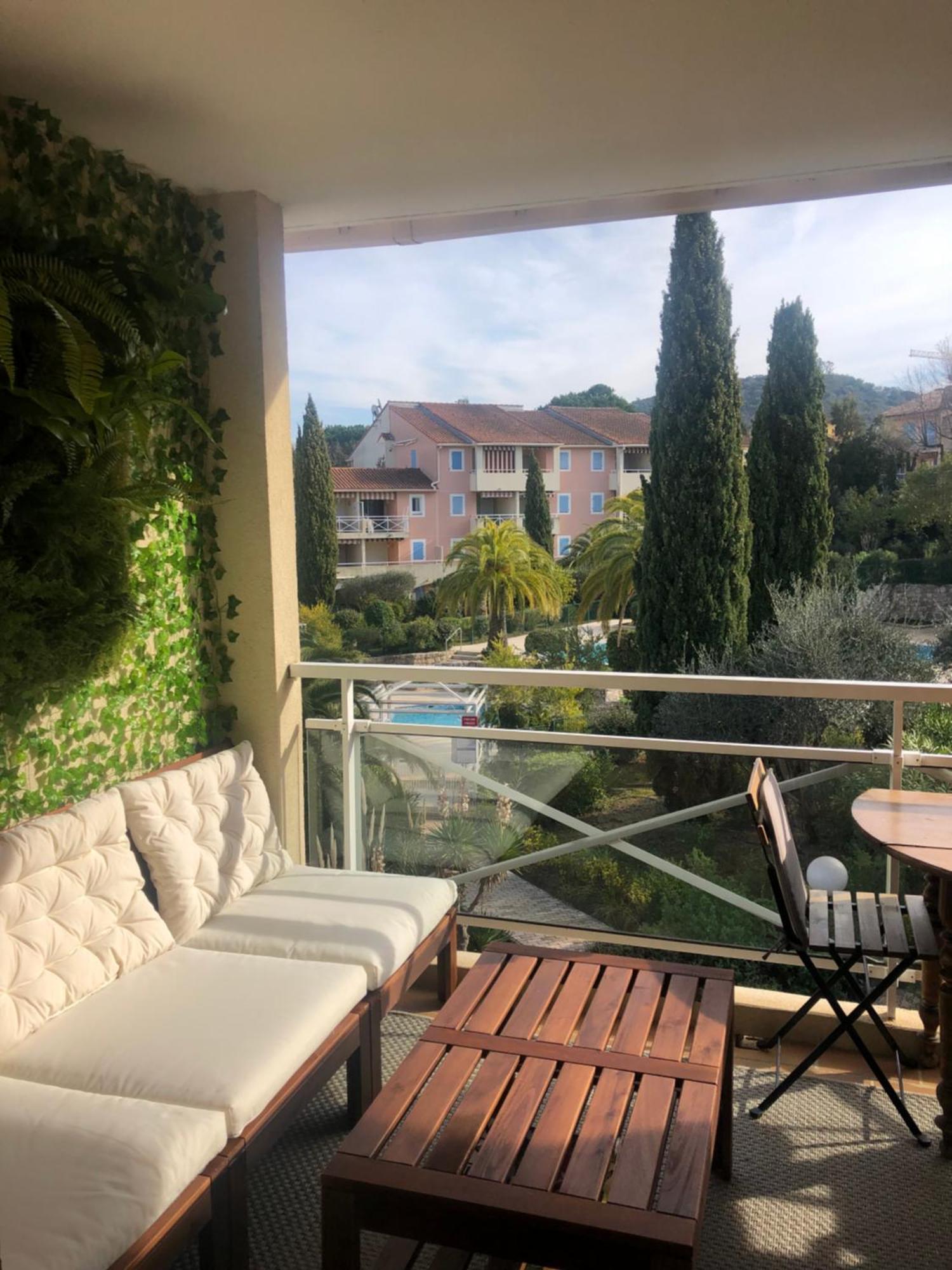 2P Terrasse Vue Piscine Et Jardin Tropical La Croix Valmer Εξωτερικό φωτογραφία